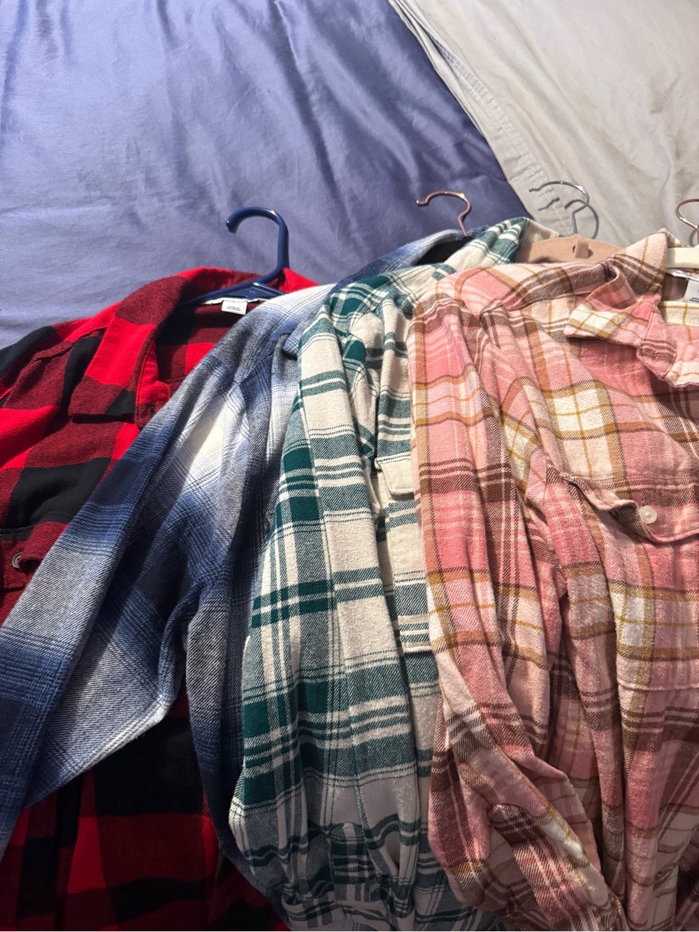 Old Navy flannels x4 size large(oversized) excellent condition